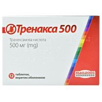 Trenaksa of 500 tab. of p/o of 500 mg No. 12