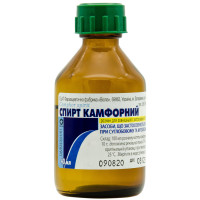 Alcohol camphor solution for an external comment alcohol. 10% fl. 40 ml