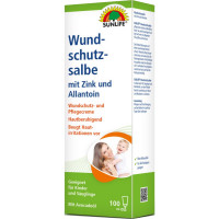 Ointment for skin of SUNLIFE Wundschutzsalbe wound healing with zinc and allantoin of 100 ml