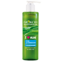 Гель для умывания БИОКОН I Love Aloe гиалуроновый 200 мл