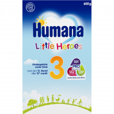 Mix dry milk children's HUMANA of 3 Little Heroes since 12 months 600 g