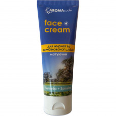 Face cream and zones of a decollete AROMACODE matting for the fat and combined skin of day 70 g