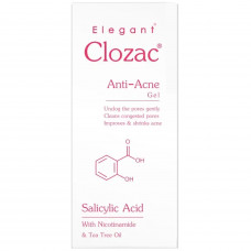 The CLOZAC face gel (Klozak) against an acne of 50 g