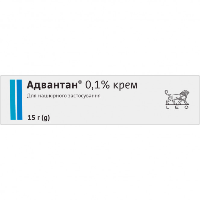 Advantan cream of 0.1% of a tube of 15 g