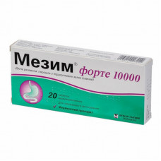 Mezy forte 10000 tab. No. 20