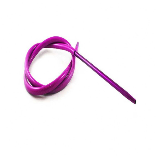 HOSE SILICONE CANDY LONG METALLIC (PURPLE)