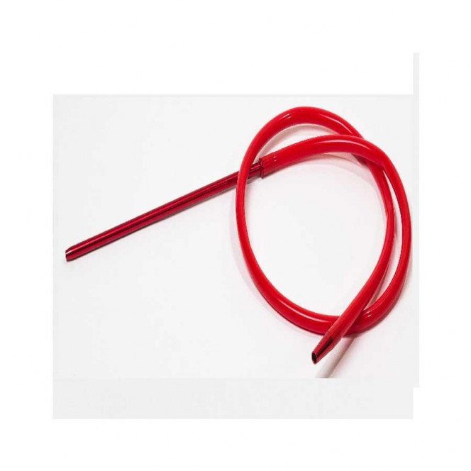 HOSE SILICONE CANDY LONG METALLIC (RED)