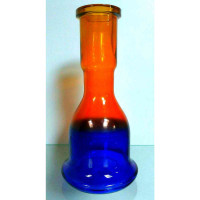 Flask for a hookah the Bell Blue-orange