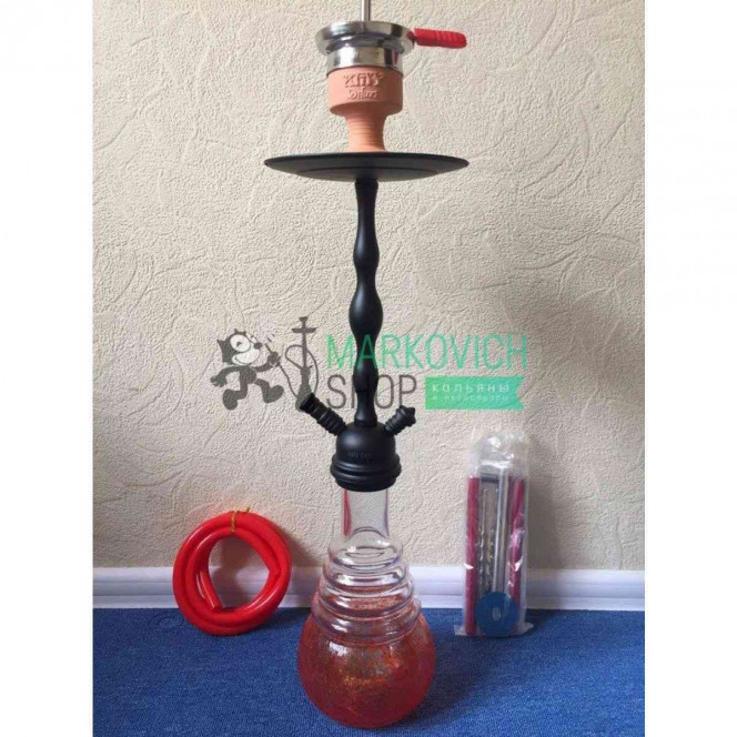 Hookah of Amy Deluxe 630 Glorious (Amy Delux Glorius) red