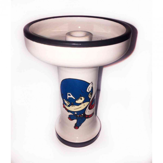 Bowl for a hookah of Dumok Captain America Marvel Collection (the Smoke Captain America Kollektion Marvel)