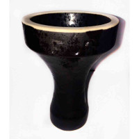 Bowl for a hookah of FOG Assasin (Fog Assasin Glina/Glazur) Black