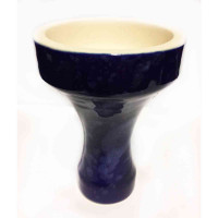 Bowl for a hookah of FOG Assasin Glaze (Fog Assasin Glazur) Blue