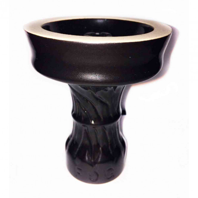 Bowl for a hookah of FOG Turim Glaze (Fog Turim Glaze) Black