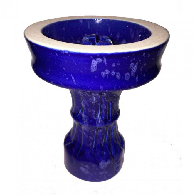 Bowl for a hookah of FOG Turim Glaze (Fog Turim Glaze) Blue