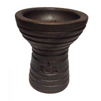 Bowl for a hookah of FOG Turkish Red Clay (Fog of the Turk Red Clay) Brown