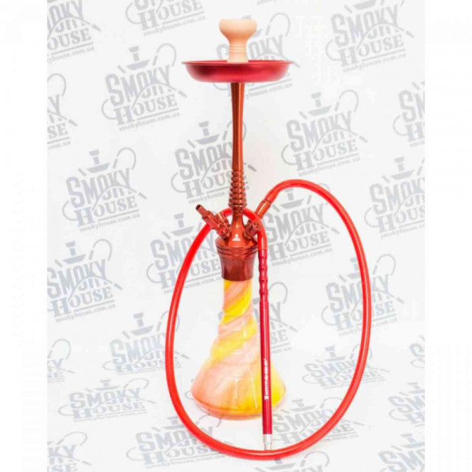 Hookah of Kaya Elox 630CE Spring Pyramid Click Red 4S (Eloks 630 Pyramid Red)