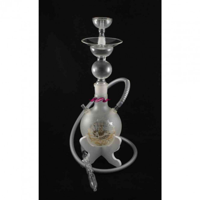 Glass hookah of Gold Globe Long