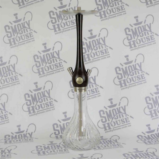 Hookah of Wookah Wenge Crystal Olives tree of wenge / transparent