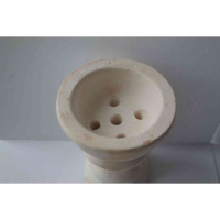 Bowl for a hookah White clay Big