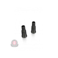 Disposable mouthpieces short flight of stairs of 100 pieces (black)