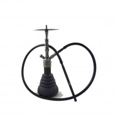 Hookah of Amy 420 4-Stars (Amy 4-Stars) a dark metallic - black B-BK