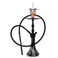 Hookah of Amy Deluxe 027 (Amy Delux) of Lady On Fire black PSMBK-BK