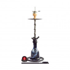 Hookah of Amy Deluxe 053 (Amy Delux) of New Swing silvery-black C-BK