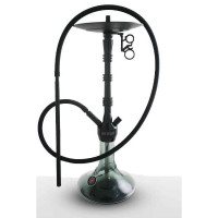 Hookah of Amy Deluxe 069.01 (Amy Delux) of Alu Lima black PSMBK - BK