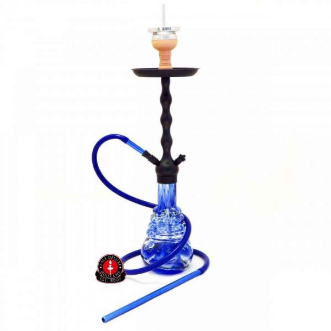 Hookah of Amy Deluxe 640 Zuri (Amy Delux) blue flask