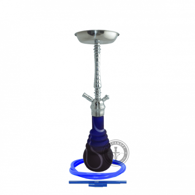 Hookah of Amy Deluxe 650 4-stars (Amy 4 старс) silvery