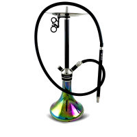 Hookah of Amy Deluxe SS 21.01 R (Amy Delux of CC 21.01P) Carbonica Force black BK - BK