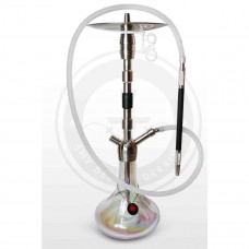 Hookah of Amy Deluxe SS 06 R (Amy Delux of CC 06) Dark Steel transparent TR