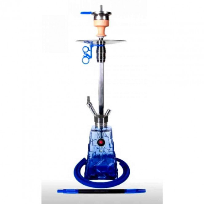 Hookah of Amy Deluxe (Amy Delux) of ss 18.01 Crystalica (blue)