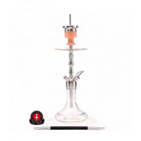 Hookah of Amy Deluxe SS010 (Amy Delux) silvery