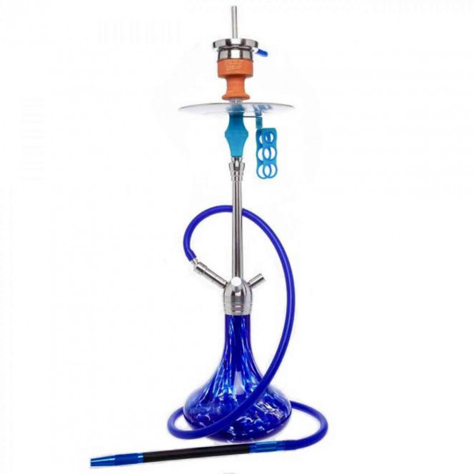 Hookah of Amy Deluxe SS 05 (Amy Delux of CC 05) Feather Steel blue BU