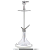 Hookah of Amy Deluxe SS 09 (Amy Delux of CC 09) Stick Steel PLUS transparent TR