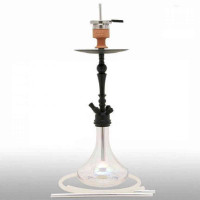 Hookah of Amy Deluxe 057 R (Amy Delux) of Globe black-transparent PSMBK - TR