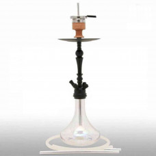 Hookah of Amy Deluxe 057 R (Amy Delux) of Globe black-transparent PSMBK - TR