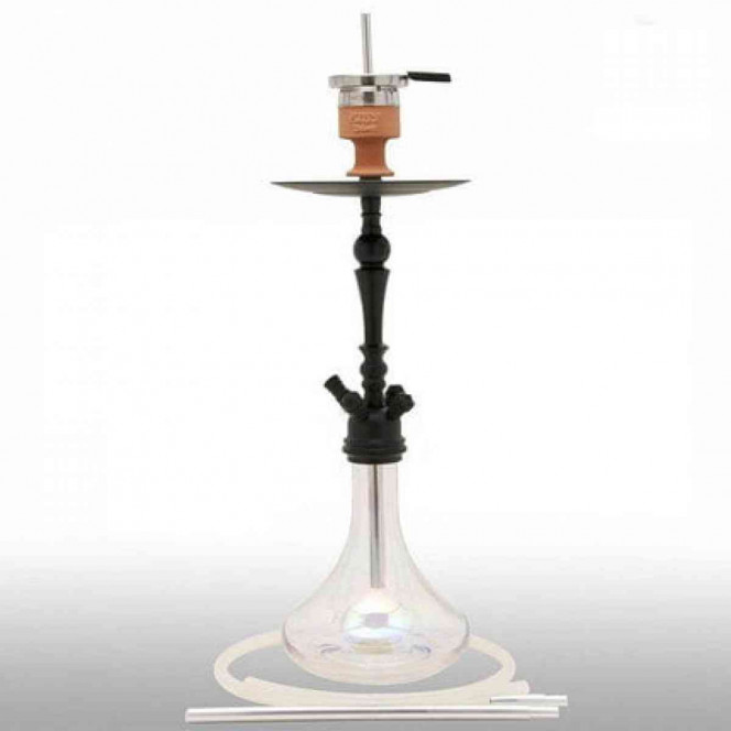 Hookah of Amy Deluxe 057 R (Amy Delux) of Globe black-transparent PSMBK - TR