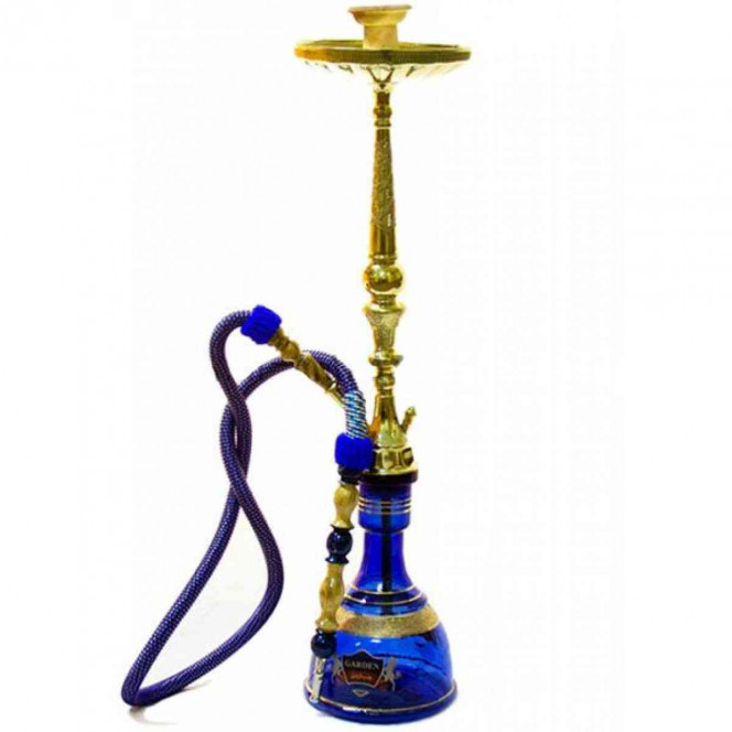 Syrian hookah of Garden (blue flask)