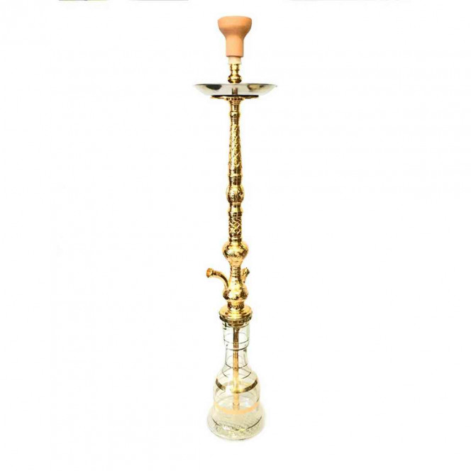 Hookah of Khalil Mamoon KM Prince Long Gold (Khalil Mamun Prinze Long Gold)