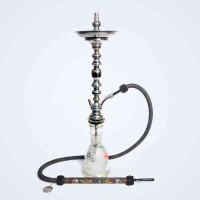 Hookah of Khalil Mamoon KM Zoheria Stainless (Khalil Mamun Steinles)