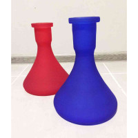 Flask for a hookah of Candy Loop (Candy Lup) opaque blue/red