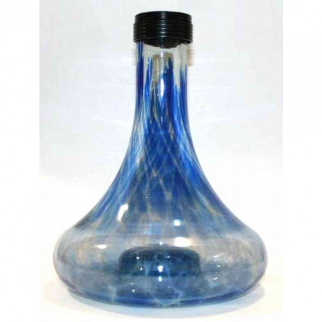 Flask for a hookah of Amy Deluxe SS 05/06 cliques/carving (Amy Delux of CC) darkly blue