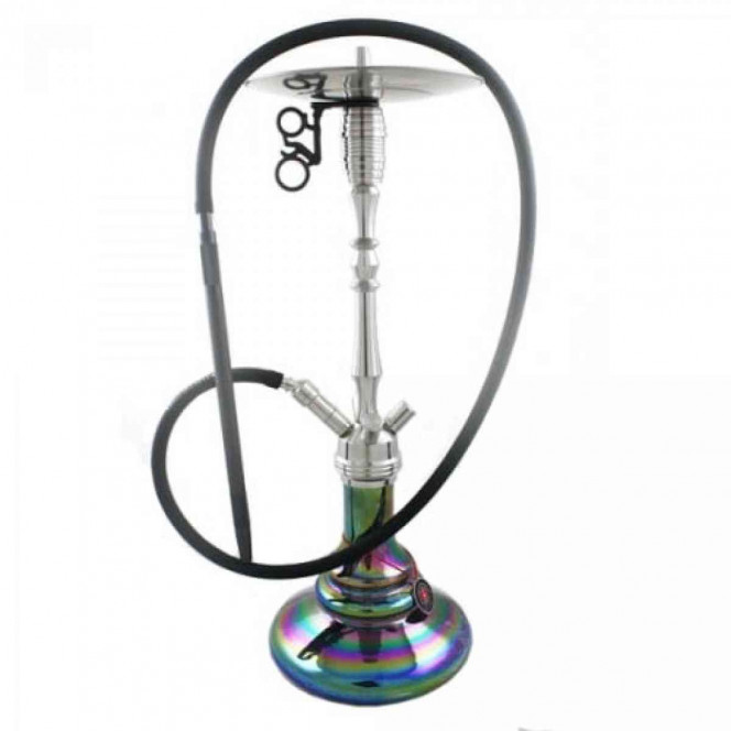 Hookah of Amy Deluxe SS 07 of R Dark Steel (Amy Delux) black