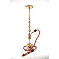 Syrian Hookah of Garden (Gold)