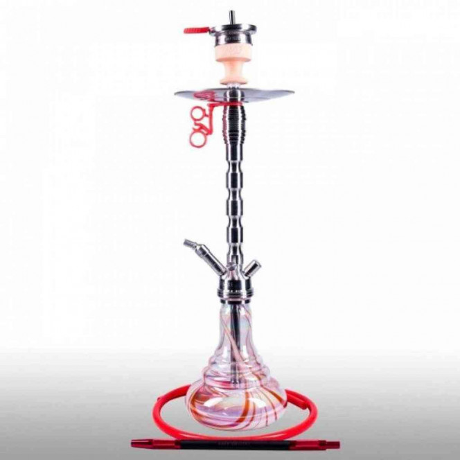 Hookah of Amy Deluxe (Amy Delux) of SS 02 R Plus red