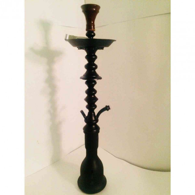 Hookah of Khalil Mamoon Sherif Ice Black 2 (Khalil Mamun Cherif Ays Faded 2) black opaque