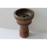 Bowl for the Retro UPG hookah dark clay high