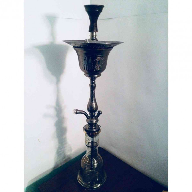 Hookah of Khalil Mamoon Fakher Ice (Khalil Mamun Fakher Ice) silvery